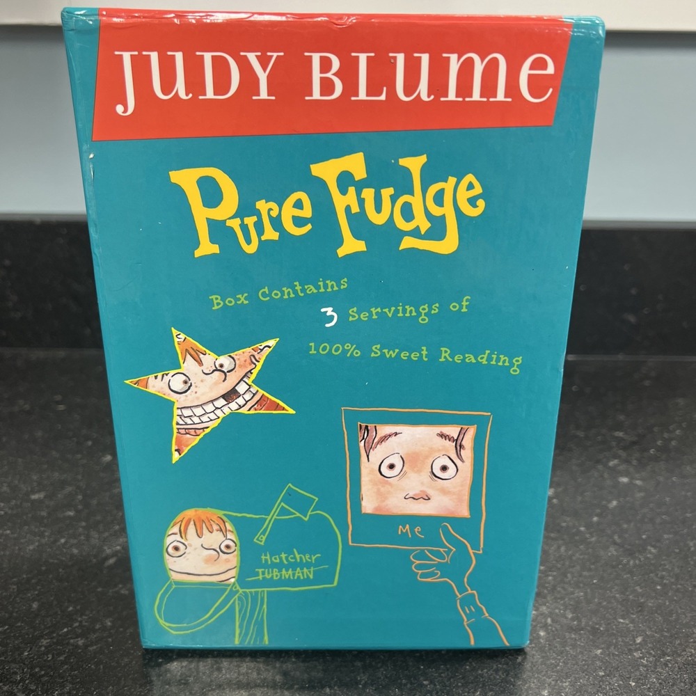 PURE FUDGE: TALES OF A FOURTH GRADE 3 Books Set By Judy Blume - Hardcover
